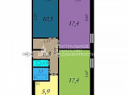 3-комнатная квартира, 61 м², 5/5 эт. Комсомольск-на-Амуре