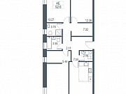 4-комнатная квартира, 92 м², 17/21 эт. Москва