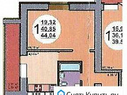 1-комнатная квартира, 44 м², 8/14 эт. Нефтекамск