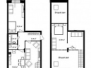 3-комнатная квартира, 83 м², 3/3 эт. Москва