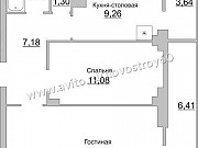 2-комнатная квартира, 54 м², 4/10 эт. Псков