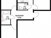 3-комнатная квартира, 70 м², 2/9 эт. Москва