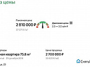 3-комнатная квартира, 76 м², 2/9 эт. Кисловодск