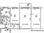 3-комнатная квартира, 60 м², 3/5 эт. Калининград