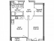 1-комнатная квартира, 49 м², 10/20 эт. Москва