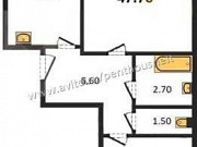 2-комнатная квартира, 47 м², 4/10 эт. Владимир