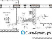 2-комнатная квартира, 57 м², 4/6 эт. Ярославль