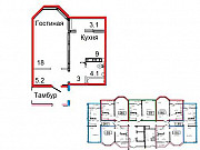 1-комнатная квартира, 40 м², 9/17 эт. Оренбург