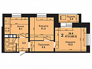 2-комнатная квартира, 49 м², 9/10 эт. Ковров