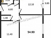 2-комнатная квартира, 54 м², 10/10 эт. Владимир