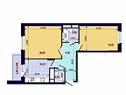 2-комнатная квартира, 70 м², 4/16 эт. Казань