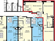 3-комнатная квартира, 71 м², 11/22 эт. Челябинск