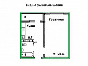 1-комнатная квартира, 38 м², 12/17 эт. Оренбург