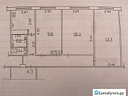 3-комнатная квартира, 58 м², 1/5 эт. Самара