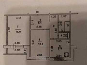 2-комнатная квартира, 51 м², 3/10 эт. Липецк