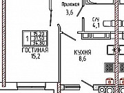 1-комнатная квартира, 35 м², 16/18 эт. Ставрополь