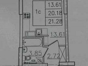 Студия, 21 м², 7/19 эт. Санкт-Петербург