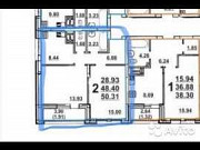 2-комнатная квартира, 50 м², 3/19 эт. Казань