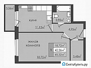 1-комнатная квартира, 45 м², 2/6 эт. Ярославль