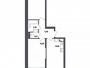 2-комнатная квартира, 56 м², 16/23 эт. Москва