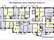 1-комнатная квартира, 47 м², 11/17 эт. Красноярск