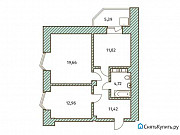 2-комнатная квартира, 63 м², 21/25 эт. Санкт-Петербург