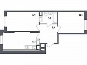 2-комнатная квартира, 54 м², 15/23 эт. Москва