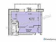 1-комнатная квартира, 29 м², 1/4 эт. Ульяновск