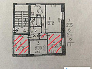 Комната 17 м² в 4-ком. кв., 2/5 эт. Санкт-Петербург