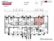 1-комнатная квартира, 41 м², 2/18 эт. Москва