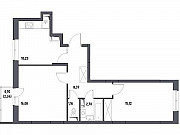 2-комнатная квартира, 54 м², 12/14 эт. Москва