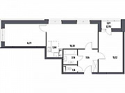 3-комнатная квартира, 63 м², 4/14 эт. Москва