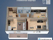 2-комнатная квартира, 67 м², 16/17 эт. Ярославль