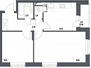 2-комнатная квартира, 50 м², 9/14 эт. Москва