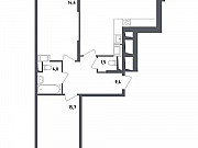 2-комнатная квартира, 70 м², 6/23 эт. Москва