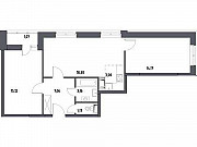 3-комнатная квартира, 63 м², 3/14 эт. Москва