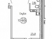 Студия, 33 м², 5/5 эт. Тольятти