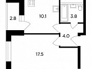 1-комнатная квартира, 36 м², 12/17 эт. Мытищи