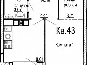 1-комнатная квартира, 32 м², 12/17 эт. Ижевск