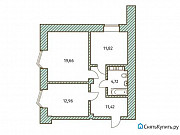 2-комнатная квартира, 61 м², 3/25 эт. Санкт-Петербург