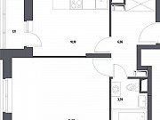 1-комнатная квартира, 35 м², 13/14 эт. Москва