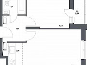 2-комнатная квартира, 39 м², 14/14 эт. Москва