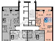 2-комнатная квартира, 67 м², 11/18 эт. Москва