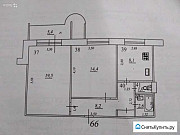 2-комнатная квартира, 55 м², 10/10 эт. Самара