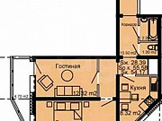 2-комнатная квартира, 55 м², 15/20 эт. Улан-Удэ