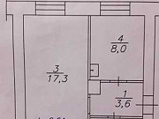 1-комнатная квартира, 32 м², 2/2 эт. Красноярск