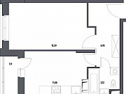 1-комнатная квартира, 37 м², 14/14 эт. Москва