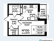 1-комнатная квартира, 35 м², 14/15 эт. Москва