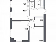 3-комнатная квартира, 60 м², 19/23 эт. Москва