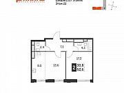 2-комнатная квартира, 52 м², 22/27 эт. Москва